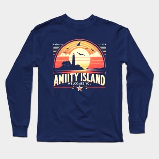 Amity Island Long Sleeve T-Shirt